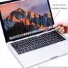 Covers XSKN Logic Pro X Shortcut Keyboard Cover för Touch Bar MacBook Pro 13 A1706 A1989 A2159 MacBook Pro 15 A1707 A1990 US EU -version