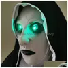 Maschere per feste Maschera per suore Halloween Costumi Cosplay Puntelli Vergine Maria Sorella Terror Face Ghost1 Drop Delivery Home Garden Festive Supplie Dh46E