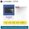 Skanna 3D -skrivardelar Anycubic 5st/Lot Screen Protector Set för Photon Mono X 6K 9,25 tum LCD -skärmskrivare tillbehör