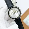 2023 Zegarek męski Omger Steel Dial Solid Steel Pasp zegarek biznesowy zegarek prezentowy