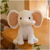 Andere festliche Partyzubehör Geburtstag Elefant Stoffpuppe 25 cm Plüschtier Spielzeugpuppen für Jungen und Mädchen Ostern Weihnachtsbevorzugungen Dhtjg