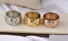 Anel de designer Ring Creative Chain Ring Zircon Casamento para mulheres Silver Rose Gold Copper Ring Ring Jóias de noivado popular 2023