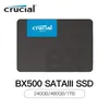 Drives Crucial Internal Solid State Drive MX500 250GB 500GB 1tb 2tb 4tb BX500 480G 3D NAND SATA3.0 SSD HDD Hard Disk For Notebook PC