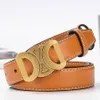 Ceinture de concepteur ceinture de luxe Bande femme ceinture hommes unisexe mince boucle lisse en bronze boucle boucle vache cuivre celtes cintes h cour ceinture ceinture cintura