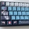 Tillbehör Eva Zero Machine Evangelion Ayanami Sublimation KeyCap Cherry Höjd Mekaniskt tangentbordslock