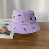 넓은 가슴 모자 힙합 면화 펑크 동물 패턴 버킷 모자 모자 선 스크린 편지 간단한 어부 여성 캐주얼 성명 파나마 스트리트웨어