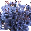 Decoratieve bloemen Aankomst 5 Vork Magnolia Bouquet Artificial Silk Wedding Christmas Party Home Decoratie Fake Flower