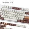 Capuchons de touches de clavier de jeu mécanique, 164/104 touches GMK Tiramisu, profil PBT, par Sublimation, pour commutateur MX T6Z2