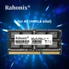 Rams Rahonix DDR3 4GB 8GB 1333MHz 1600MHz Memoria RAM 1.5V DDR4 RAM 4GB 8GB 16GB 2133 2400 2666 MEMORY SODIMM لـ Intel AMD