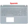 FRAMENTOS NOVO UK/Espanhol SP/Russian Ru/Brasil Teclado para Sony Vaio FIT15 SVF151 SVF15 SVF152 SVF153 SVF15E COM PALMREST TAPE SUPERIOR