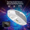 Myszy Delux M820DC PAW3335 Wired + Wireless + Bluetooth Gaming Mouse 80 milionów kliknięć 16000 DPI RGB myszy