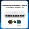 Switch 10/100/1000 Mbps Ethernet Switch 5/8 Porte Desktop Gigabit Switch Adattatore Switch Fast RJ45 Switch Ethernet MDI/MDIX