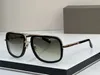 Mode Sonnenbrille One Men Design Metal Vintage Einfacher Stil Quadratrahmen Outdoor -Schutz UV -Objektiv Brillen mit Gehäuse