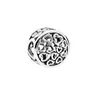 925 Pounds Silver New Fashion Charm Original Round Beads,Four Leaf Clover, Lipstick Tree, Love Hollow Hanging String, Compatible Pandora Bracelet, Beads