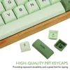 Tillbehör KeyCaps 125 Keys PBT KeyCap färgämnen