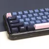 アクセサリーkbdiy gmk nightsakura keycapチェリープロファイル日本のpbt 141キーキャップセットGMMKメカニカルキーボードカスタムDIYキーキャップ