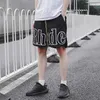 Designer Short Fashion Casual Clothing Beach shorts la version correcte de Rhude Shorts Trendy High Street Sports Casual Loose Fitting Beach Pants kanyes Quarter Pa