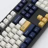 Accessoires GMK Rudy Clone Keycap Profil OEM Profil PBT KEycaps Black Grey 135 Capes de touche définie pour le clavier de jeu mécanique MX Switch Personnalisez