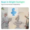 مسح CREALITY 3D SCANNER CRSCAN LIZARD 0.05 مم دقة الضوء الساطع المسح الضوئي الوضع المتعدد مناسبة لجميع الطابعات ثلاثية الأبعاد جديدة