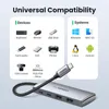 Hubs Ugreen USB C Hub 10 Gbps Typec 3.2 Gen2 USB Splitter USB C USB 4 USB Port 3.2 dla MacBook Pro Air Type C Adapter