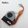 Pads Hulics Original för ASUS K53 X53 K53S A53S X53S K53SV K53SM K53SJ K53SC K53SD Laptop CPU Cooling Fan Radiator kylare Kylare