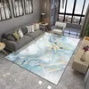 Nordic Light Luxury Marble Living Room Carpet Bedroom Art Abstract Bedside Carpets Kitchen Non-slip Balcony Study Rugs Porch Mat