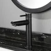Rubinetti per lavabo da bagno Rubinetto in acciaio inossidabile 304 El nero / nichel Lavabo singolo a freddo Rubinetto per WC per uso domestico