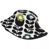 Basker Orla Kiely Bucket Hat Panama Barn Bob Hats utomhus Hip Hop Fisherman för sommarfiske unisex mössor