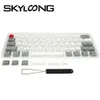 Accessoires Skyloong 61/64/68 Keys PBT Keyscaps Mécanique Gamiage Clavier Accessoires Clé Motycap pour GK61 GK64 SK61 SK64 SK68