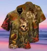 Men's Dress Shirts Street Retro Hombres Camisa De Manga Corta Talla Grande Botones Lujo Cardigan Primavera Y Verano