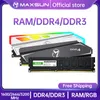 RAMs Maxsun Memoria Ram Ddr4 4gb 8gb 16gb Memory Ddr3 1600 2666 3200mhz Rams Dimm Ddr4 Rgb Lighting New Desktop Memory with Heat Sink