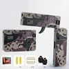 Accessori Creative LifeCard Sport all'aria aperta Pistola in lega Giocattoli Modello 2 Conchiglie Pistola Pistole per carte Modello Proiettile Shelling Pistola pieghevole Giocattolo Cool Boy Bir