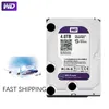 Drives WD Purple Surveillance 4TB Disque dur disque SATA III 64M 3,5 "HDD HD Harddisk pour le système de sécurité Recorder vidéo DVR NVR CCTV