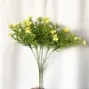 装飾的な花シミュレートされた花の星空ローズ牧歌的な偽の小さな野生のchrysanthemum北欧デイジーソフトシルク