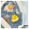 Keychains Lanyards Ins Cute High Grade Watermelon Key Chain Pendant Rex Hair Car Bag Hanging Gift Doll Drop Delivery Fashion Acces281V