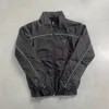 Jaqueta de treino masculina Original Trapstar conjunto de jaqueta esportiva com etiqueta em T linha de arco jaqueta tricolor ukdirp tecido bordado gola alta