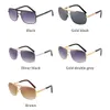 Occhiali da sole Fashion Brand Classic Outdoor Summer Designer Vintage Square River Occhiali da sole Donna Shades High End Marchi famosi Uomini polarizzati