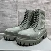 Projektant Man Canvas Retro Army Green Men Denim buty Klasyczne męskie trampki Treakers Land Bota