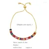 Chain Link Bracelets 2022 Rainbow Bar For Women Adjustable Tennis Bracelet Fashion Light Luxury Crystal Bangle Jewelry Gifts Drop Del Dhtiz