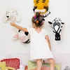 豪華な壁のぬいぐるみ部屋の装飾3D動物の頭の壁吊り装飾子供用部屋保育園の装飾ソフトインストールゲームハウス230526