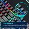 Combos 2022 Wired Mechanical Gaming Keyboard Mausschlüsselkaps RGB LED Backbeleuchtung Gummi EN/ Russische Tastaturen für Gamer PC -Laptop