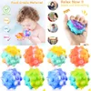 Decompressiespeelgoed Anti Drukpopper Sensory Toys 3D Squeeze Pop Ball zijn fidget badballen voor kinderads gedurende 1 jaar Drop Dhd74