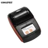 Skrivare Ny bärbar mini 58mm Bluetooth trådlös termisk kvittobiljett Skrivare Mobiltelefon Bill Machine Shop Printer Impressor Papel