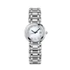 Mode dames horlogewatches hoogwaardige diamant kwarts eenvoudig temperament nauwkeurige stalen armband polshorloges