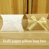 Gift Wrap 50pcs Blank Box Wedding Party Storage Bag Packing Packaging Card Holder Small Gifts Favors Container