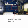 Moderkort för Lenovo IdeaPad G570 G570A Laptop Motherboard PIWG2 LA6753P med HM65 CHIPSET HD6370M 1GB Videokort 100% helt testat