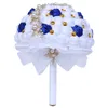 Wedding Flowers Gorgeous Handmade Bouquets For Brides And Bridesmaids Rhinestone Accessories Artificial W668