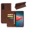Étui de téléphone en cuir pour ZTE Blade V30 Vita A53 V41 Smart A52 Lite A72 5G Flip Cover Wallet Housse en cuir avec porte-carte
