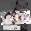 Spoczywa anime niestandardowy projekt xxl myszy Vshojo Veibae vtuber Maid Succubus Gamer Sexy Girl Duże biurko mata komputerowa akcesoria do gier