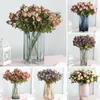Dekoratif çiçek çelenkleri yapay çiçek sanatsal lezzet Bunch hediye düğün dekor